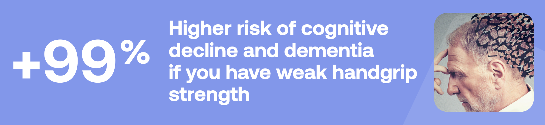 risk of cognitive decline and dementia weak handgrip strength statistics