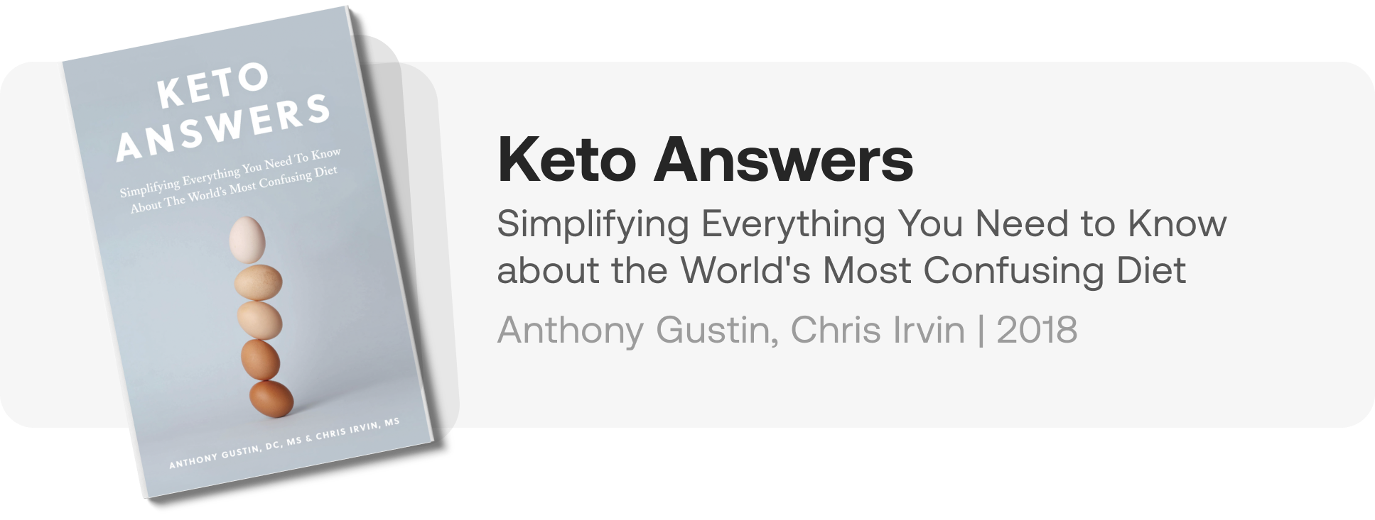 keto answers book cover